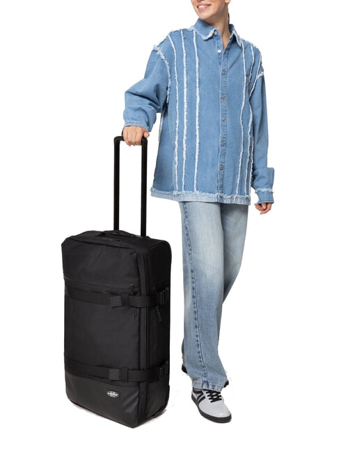 ICON TRAVELR M Carro de tamaño mediano sobre negro - Trolley Semirrígidos