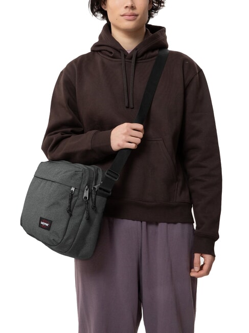 CROSSER Bolso bandolera para portátil de 13" BlackDenim - Maletines de Trabajo