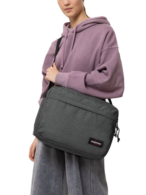 CROSSER Bolso bandolera para portátil de 13" BlackDenim - Maletines de Trabajo