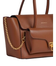 COCCINELLE DOUBLE BEAT Bolso de hombro co&ntilde;ac - Bolsos Mujer - 3