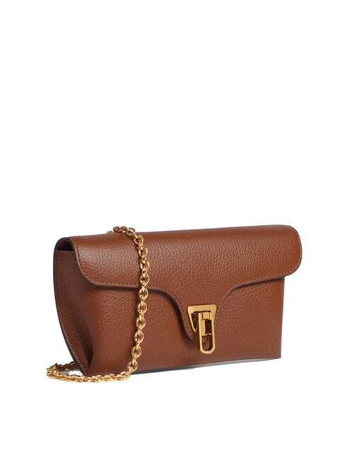 DOUBLE BEAT Bolso de hombro co&ntilde;ac - Bolsos Mujer