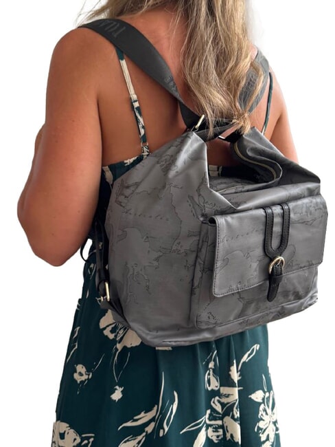 HIGHLAND SOFT  Mochila / Bolsa Multifuncional gris oscuro - Bolsos Mujer