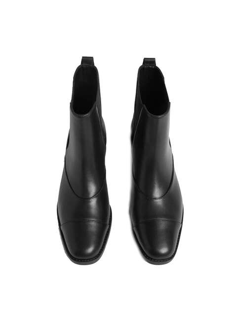 NIKLA SMOOTH Botas Chelsea de piel lisa negro - Zapatos Mujer