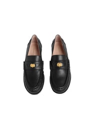 COCCINELLE C-PENNY LOAFER Mocasines de piel lisa negro - Zapatos Mujer - 3
