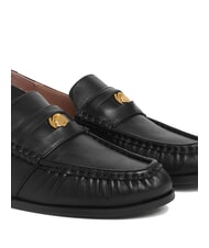 COCCINELLE C-PENNY LOAFER Mocasines de piel lisa negro - Zapatos Mujer - 4
