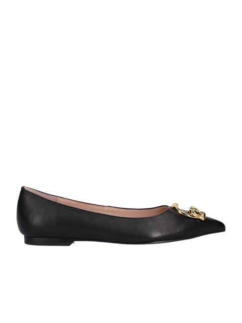 C-ME SMOOTH Bailarinas de piel lisa negro - Zapatos Mujer
