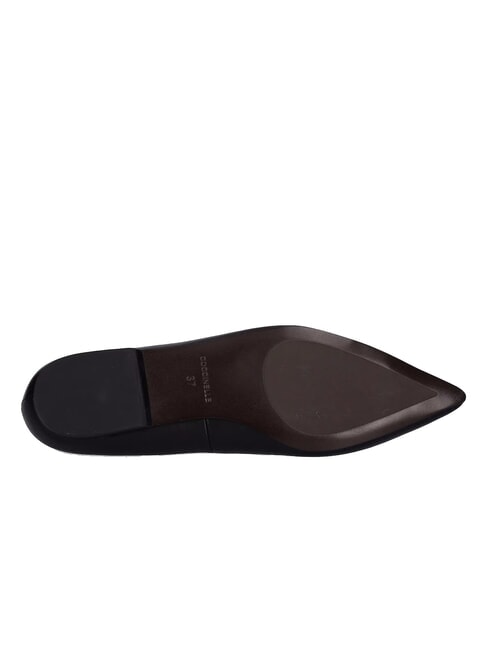 C-ME SMOOTH Bailarinas de piel lisa negro - Zapatos Mujer