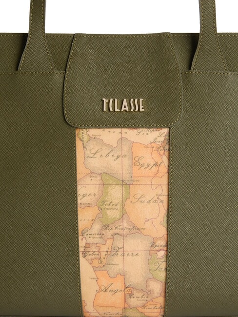 WINDY CITY Bolsa de compras grande verde musgo - Bolsos Mujer