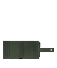 PIQUADRO W140 Cartera plana de cuero VERDE - Carteras Hombre - 2