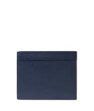 PIQUADRO RUSSEL Cartera de cuero azul - Carteras Hombre - 3