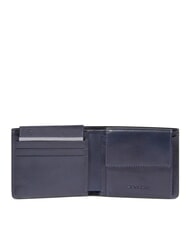 PIQUADRO W136 Monedero de cuero azul - Carteras Hombre - 2