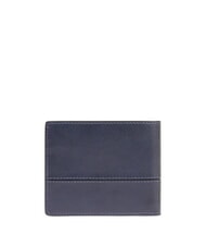 PIQUADRO W136 Monedero de cuero azul - Carteras Hombre - 3
