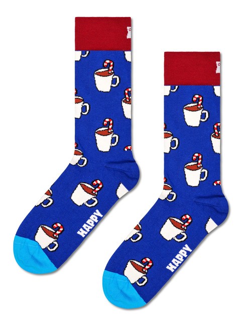 HOLIDAY STRIPED CRACKER Set de regalo de 2 pares de calcetines. rojo oscuro - Calcetines de hombre