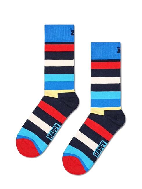 BLACK WEEK STRIPED Lote de regalo de 4 pares de calcetines multicolor - Calcetines de hombre