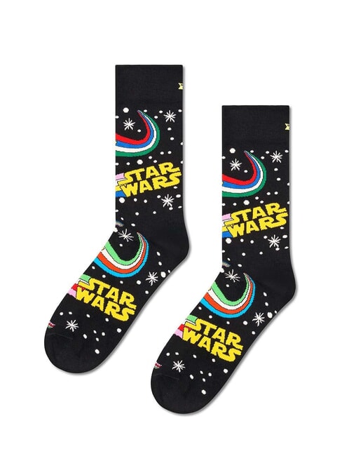 STAR WARS Lote de regalo de 3 pares de calcetines negro - Calcetines de hombre