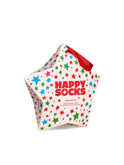 STELLAR Lote de regalo de 1 par de calcetines blanco - Calcetines de mujer