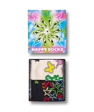 HAPPY SOCKS SPINNING WHEEL Lote de regalo de 2 pares de calcetines blanco - Calcetines de mujer - 4