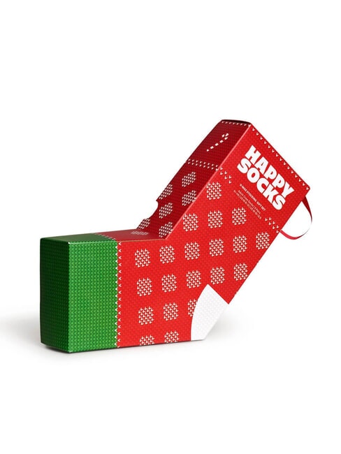 X-MAS Lote de regalo de 3 pares de calcetines multicolor - Calcetines de hombre