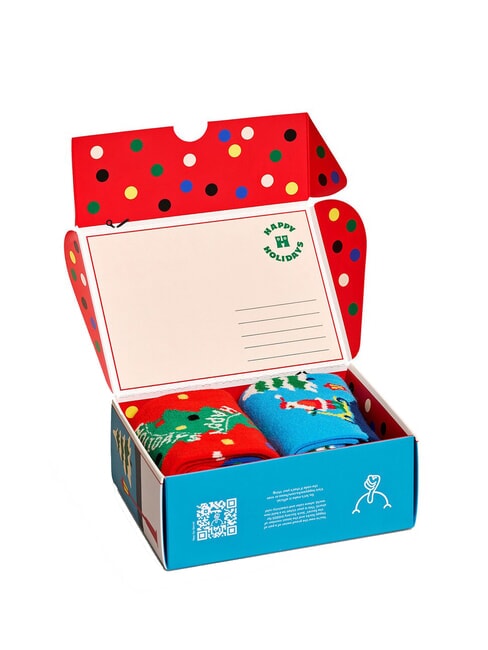 HAPPY HOLIDAYS Lote de regalo de 2 pares de calcetines 6000 - Calcetines de mujer