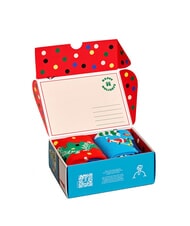 HAPPY SOCKS HAPPY HOLIDAYS Lote de regalo de 2 pares de calcetines 6000 - Calcetines de mujer - 5