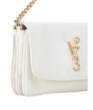 V73 LOUISE Bolso de hombro mediano con asa de cadena color crudo - Bolsos Mujer - 3