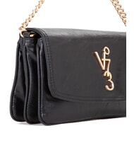 V73 LOUISE Bolso de hombro mediano con asa de cadena negro - Bolsos Mujer - 3