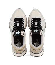 SUN68 STARGIRL GLITTER LOGO Zapatillas biancopan - Zapatos Mujer - 3