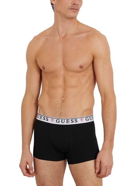 BRIAN HERO 3 pares de bóxers combinación azul y negro - Calzoncillos de hombre