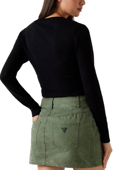 REYNA LOGO Suéter de cuello redondo con aplicaciones jetbla - Suéteres de mujer