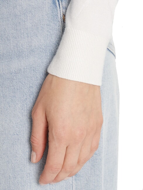 REYNA LOGO Suéter de cuello redondo con aplicaciones cremwhi - Suéteres de mujer