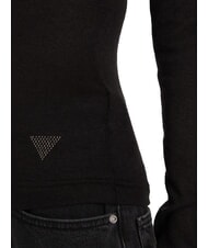 GUESS ANITA TURTLE Su&eacute;ter brezo negro azabache - Su&eacute;teres de mujer - 4