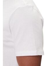 GUESS TRIANGLE LOGO Camiseta de manga corta de corte regular purwhite - camiseta - 4