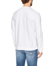 GUESS AUDLEY sudadera con logo triangular purwhite - Sudaderas - 2