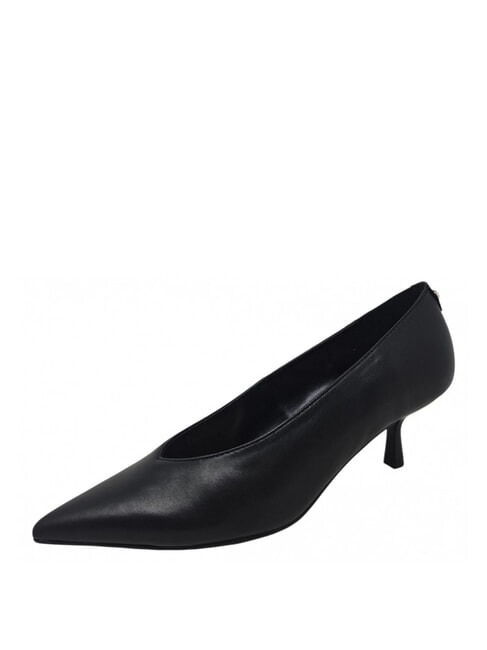 YATTCH Escote de cuero NEGRO - Zapatos Mujer