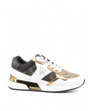 GUESS MICKAY Zapatillas Beige / Marr&oacute;n - Zapatos Mujer - 2