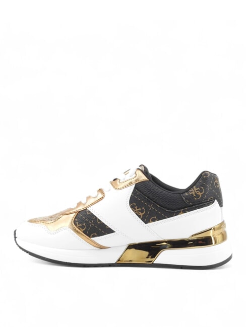 MICKAY Zapatillas Beige / Marr&oacute;n - Zapatos Mujer