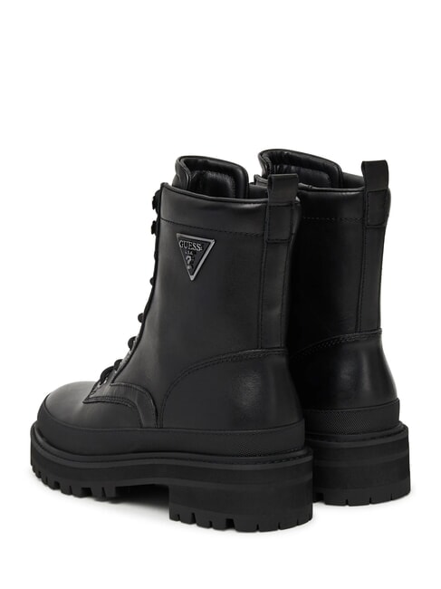 BADA2 Botines de piel NEGRO - Zapatos Mujer