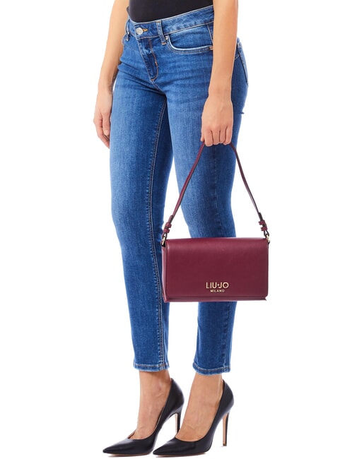 CALIWEN  Mini bolso de hombro, con correa para el hombro vino tinto - Bolsos Mujer