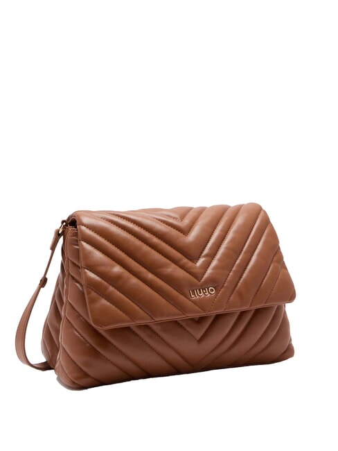 LUNNY Bolso hobo acolchado mediano ante - Bolsos Mujer