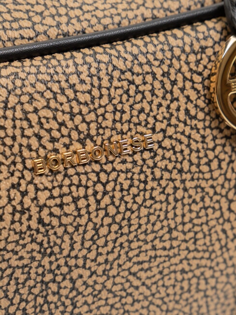 OUTLINE Bolso op natural / negro - Bolsos Mujer