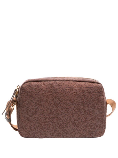 FLEXOS ZIP Mini bolso de hombro terracota - Bolsos Mujer