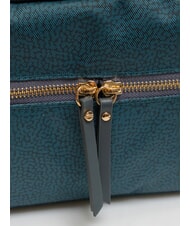 BORBONESE FLEXOS ZIP Mini bolso de hombro octano - Bolsos Mujer - 3