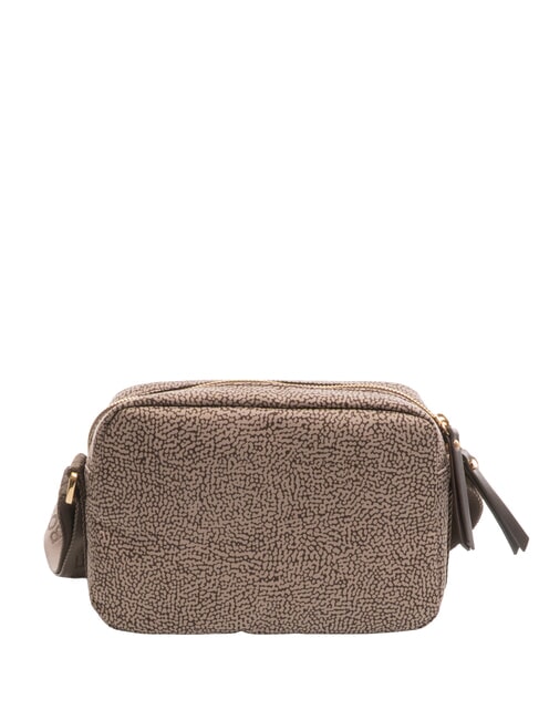 FLEXOS ZIP Mini bolso de hombro marr&oacute;n oscuro/natural - Bolsos Mujer