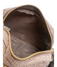 BORBONESE FLEXOS ZIP Mini bolso de hombro marr&oacute;n oscuro/natural - Bolsos Mujer - 5