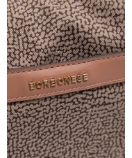 BORBONESE DOWNTOWN Bolso de hombro polvo/op natural - Bolsos Mujer - 3