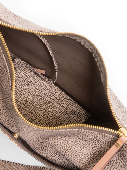 DOWNTOWN Bolso de hombro polvo/op natural - Bolsos Mujer