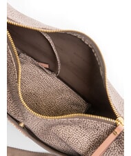 BORBONESE DOWNTOWN Bolso de hombro polvo/op natural - Bolsos Mujer - 5