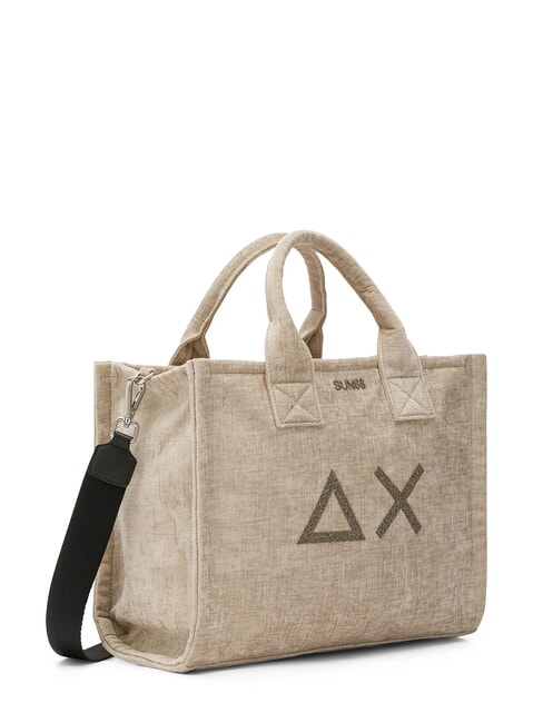 CALI VELVET Bolso de mano, con bandolera beige - Bolsos Mujer