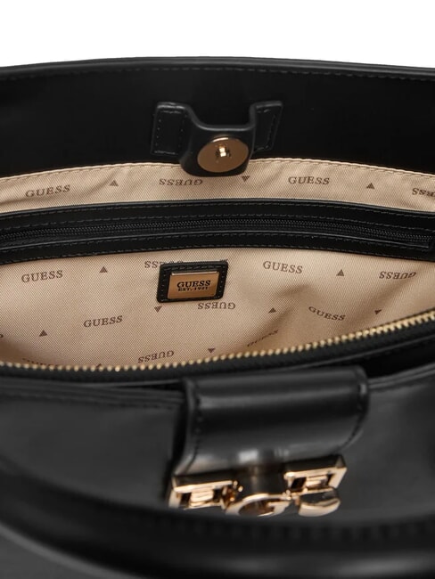 JANE Bolso de mano con bandolera NEGRO - Bolsos Mujer