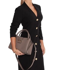 GUESS JANE Bolso de mano con bandolera marrón oscuro - Bolsos Mujer - 5